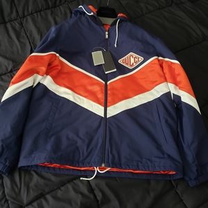 Gucci Nylon Jacket with Gucci Game Patch